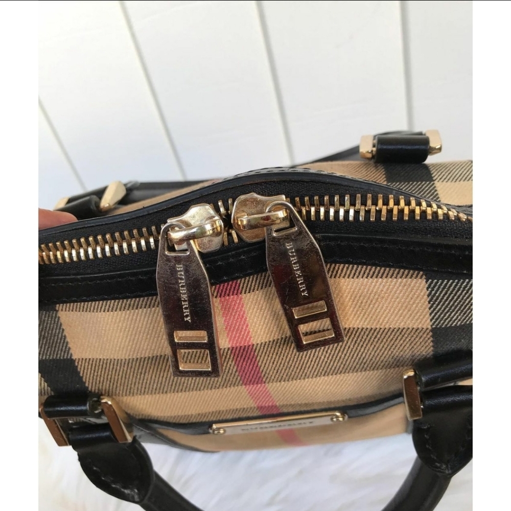 BURBERRY House Check' Bowling Bag - Picture 13 of 16